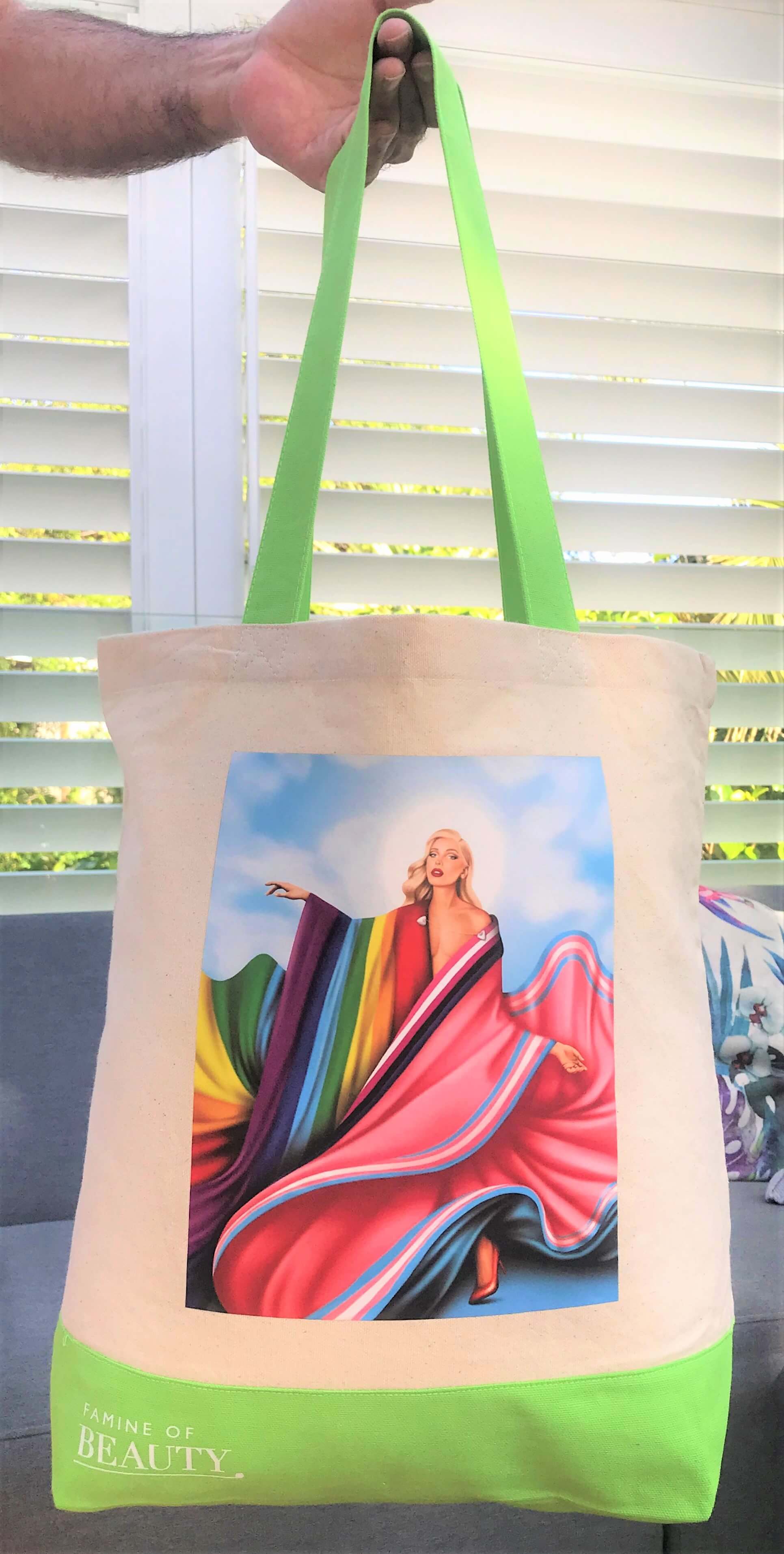 The Cloak of Many Colours Tote Bag